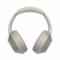 Słuchawki bezprzewodowe Sony WH-1000XM3 Srebrne widok z przodu