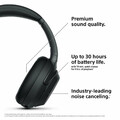 Słuchawki bezprzewodowe Sony WH-1000XM3 widok przycisków