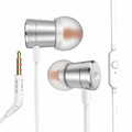Słuchawki dokanałowe JBL T290 Harman mikrofon etui widok z wtyczką