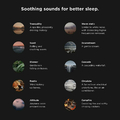 Słuchawki maskujące hałas Bose Sleepbuds do spania widom listy melodii