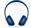Słuchawki przewodowe Beats by Dr. Dre Solo2 Niebieskie widok z przodu