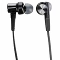 Słuchawki przewodowe dokanałowe Sony MDR-XB50AP czarne widok z boku