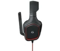 Słuchawki przewodowe gamingowe Logitech G230 widok z boku