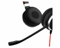 Słuchawki przewodowe Jabra Evolve 20 duo widok mikrofonu