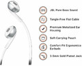 Słuchawki przewodowe JBL by Harman T205 Białe widok z opisem