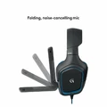 Słuchawki przewodowe Logitech G430 Dolby 7.1 Pro Gaming widok regulacji