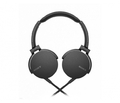 Słuchawki przewodowe nauszne Sony MDR-XB550AP widok z zewnętrznej strony