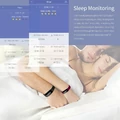 Smartband pulsometr ciśnieniomierz tętno RiverSong widok monitorowania podczas snu