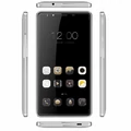 Smartfon Leagoo Shark 1 6.0 cala 4G Phablet - Srebrny widok z przodu