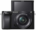 Sony Alpha 6100 + 16-50 mm + 55-210 mm – bezlusterkowiec APS-C 24,2 MP, czarny