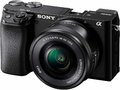 Sony Alpha 6100 + 16-50 mm (ILCE-6100L) – bezlusterkowiec APS-C 24,2 MP, czarny