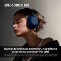Sony WH-1000XM6 - słuchawki nauszne z redukcją szumów, srebrne – zdjęcie 4