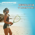 Speedminton S900 – zestaw do crossmintona z rakietami węglowymi i boiskiem