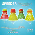Speedminton S900 – zestaw do crossmintona z rakietami węglowymi i boiskiem