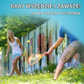 Speedminton S900 – zestaw do crossmintona z rakietami węglowymi i boiskiem