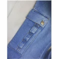 Spodnie jeansy szerokie 100% bawełna unisex widok kieszeni
