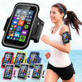 Sportowe etui na rękę do telefonu Apple iPhone 6 Plus do biegania i na co dzień widok widok biegaczki
