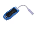 Sportowy wodoodporny MP3 klips FM IPX8 4GB Li-Po kolory widok z góry