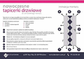 Standom Tapicerka drzwiowa Romby 80-90x200 cm, popiel – zdjęcie 5