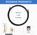 Supaway hydrauliczny przewód hamulcowy do roweru 4 m – złącze BH59 – zdjęcie 2