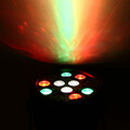 Światło sceniczne Lixada LED RGB DMX512 15W widok z efektami