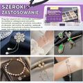 Swpeet S1793 – rurki zaciskowe mosiężne i osłonki węzłów, 1501 szt. ze szczypcami