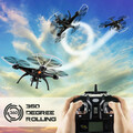 Syma X5SW Explorers 2 Dron Quad Podgląd FPV WiFi widok latania