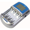 Szybka ładowarka VARTA 57070 LCD CHARGER AA AAA widok z boku
