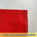 TCTOHZNG flaga Polski 90 x 150 cm – szyte pasy, materiał 210D, mosiężne oczka