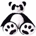 TE-Trend BG63154 – pluszowa panda XXL 100 cm, olbrzymia przytulanka