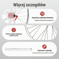 TESUGN zestaw kół rowerowych 29 cali – hamulec tarczowy, uszczelnione łożyska – zdjęcie 2
