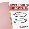 The Paper Shop – 3 zestawy kolorowych przekładek do segregatora A4 – zdjęcie 5