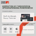 ThinkRider X2Max Smart - trenażer rowerowy z napędem bezpośrednim, czarny – zdjęcie 4
