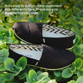 TOMS Alpargata Recycled Cotton – espadryle damskie, czarno-białe