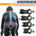 toptrek Mostek rowerowy ahead 31,8 mm 35 mm – aluminiowy wspornik kierownicy – zdjęcie 3