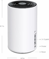 TP-Link Deco XE75 (3 szt.) – system Wi-Fi Mesh 6E, biały – zdjęcie 2