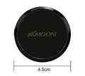 Tracker urządzenie do śledzenia GPS Kkmoon GT009 czarny widok z wymiarami