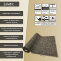 Trecor podkład gumowo-korkowy 2 mm - izolacja pod panele, 1 m2 – zdjęcie 3