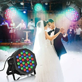 U`King reflektory PAR LED RGB 72 W z akumulatorem, 2 szt. – z pilotem i DMX