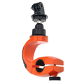 Uchwyt rowerowy na kierownice do GoPro Andoer 1/4' widok z przodu