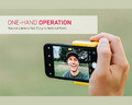 Uchwyt statyw fotograficzny do telefonu Adonit Photogrip widok z telefonem
