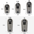 Unigear Bukłak do picia 2 l – worek na wodę z wężem do biegania – zdjęcie 6