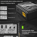 Uniwersalna inteligentna ładowarka akumulatorowa JOINRUN S4 widok baterii