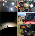 Uniwersalna lampa robocza reflektor 9 LED 27W Off Road widok zastosowania
