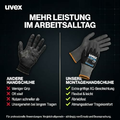 Uvex phynomic XG Rękawice robocze do prac w wilgoci, 5 par – zdjęcie 3