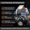 Uvex phynomic XG Rękawice robocze do prac w wilgoci, 5 par – zdjęcie 4