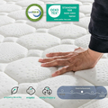 Vesgantti materac kieszeniowy 90 x 200 cm, 24 cm, H3 – 7 stref, pianka memory