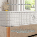 Vesgantti materac kieszeniowy 90 x 200 cm, 24 cm, H3 – 7 stref, pianka memory