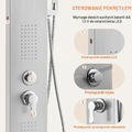 VEVOR panel prysznicowy LED 5w1 – deszczownica, masaż, wylewka wanny – zdjęcie 5