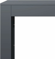 vidaXL 100x40x100 cm – stalowy stojak na drewno opałowe – zdjęcie 4